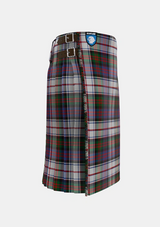 Traditional_MacDonald_Dress_Two_Tartan_1998_kilt_right_image_with_pleated_design_and_adjustable_buckles_for_men