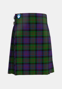 Traditional_MacDonald_Tartan_419_kilt_front_image_with_pleated_design_and_adjustable_buckles_for_men