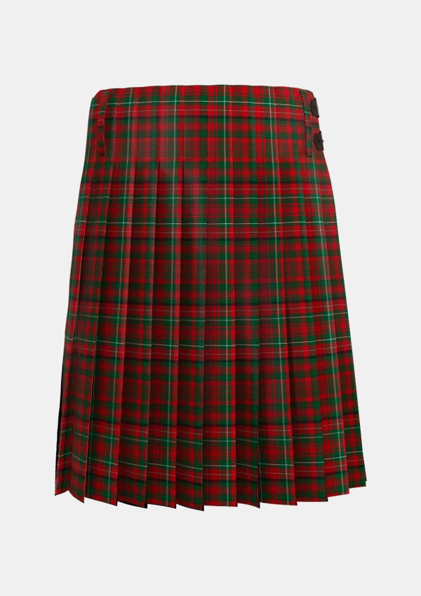 Traditional_MacDonald_of_Staffa_2_Tartan_1493_kilt_back_image_with_pleated_design_and_adjustable_buckles_for_men
