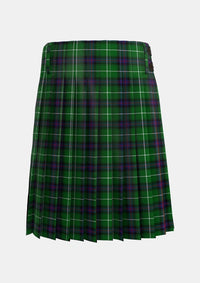 Traditional_MacDonald_of_The_Isles_2_Tartan_1366_kilt_back_image_with_pleated_design_and_adjustable_buckles_for_men