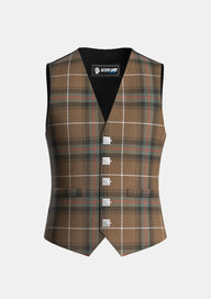 Traditional_MacDonald_of_the_Isles_Hunting_Weathered_Tartan_Waistcoat_front_image
