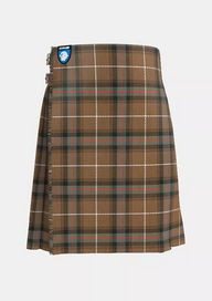 Traditional_MacDonald_of_the_Isles_Hunting_Weathered_Tartan_kilt_front_image_with_pleated_design_and_adjustable_buckles_for_men