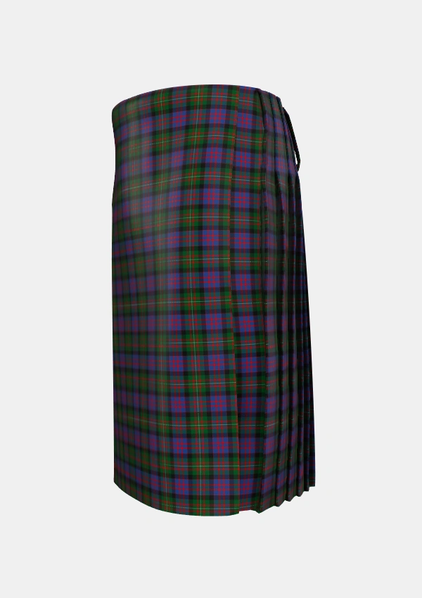 Traditional_MacDonell_of_Glengarry_2_Tartan_472_kilt_left_image_with_pleated_design_and_adjustable_buckles_for_men