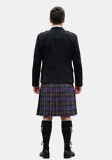Traditional_MacDonell_of_Glengarry_Tartan_Kilt_and_Argyle_Jacket_Kilt_Outfits_back_image