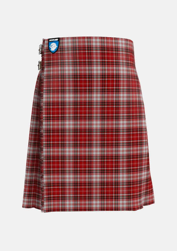 Traditional_MacDougal_Dress_Tartan_6433_kilt_front_image_with_pleated_design_and_adjustable_buckles_for_men