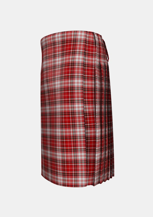 Traditional_MacDougal_Dress_Tartan_6433_kilt_left_image_with_pleated_design_and_adjustable_buckles_for_men