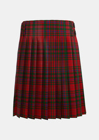 Traditional_MacDougall_1906_Tartan_569_kilt_back_image_with_pleated_design_and_adjustable_buckles_for_men