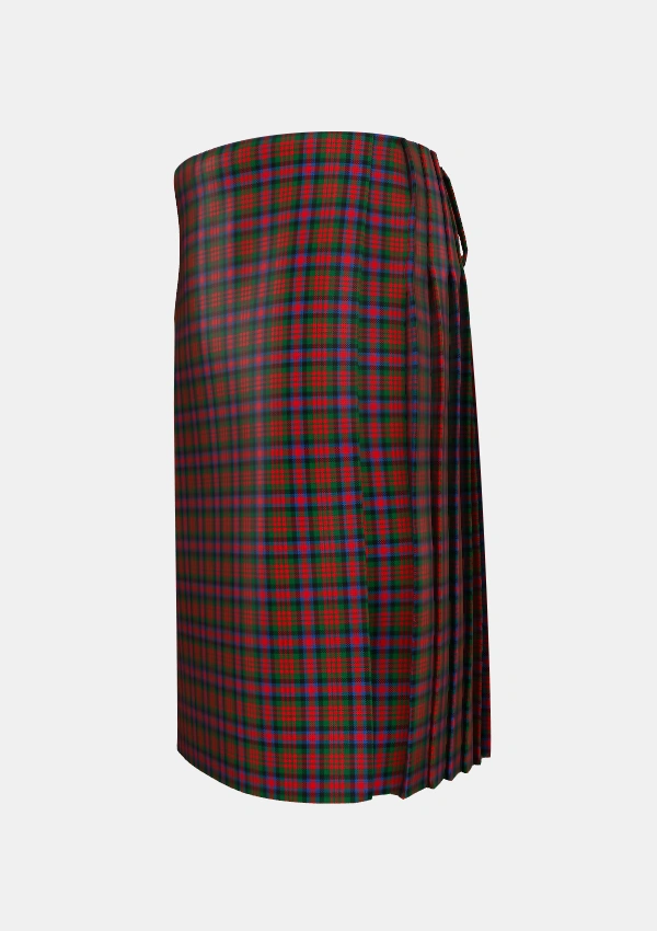 Traditional_MacDuff_3_Tartan_1351_kilt_left_image_with_pleated_design_and_adjustable_buckles_for_men