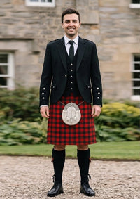 Traditional_MacDuff_Modern_tartan_Kilt_and_Argyle_Jacket_Kilt_Outfit_front_image