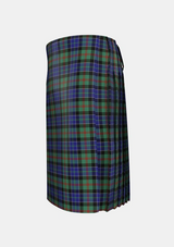 Traditional_MacFadzean_MacPhedran_Tartan_744_kilt_left_image_with_pleated_design_and_adjustable_buckles_for_men