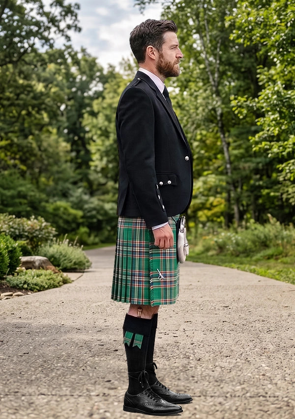 Traditional_MacFarlane_Hunting_Ancient_Tartan_Kilt_and_Argyle_Jacket_Kilt_Outfit_right_image