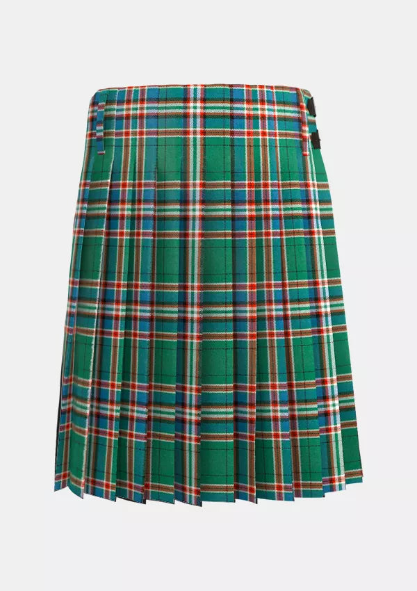 Traditional_MacFarlane_Hunting_Ancient_Tartan_kilt_back_image_with_pleated_design_and_adjustable_buckles_for_men