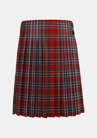 Traditional_MacFarlane_Red_Tartan_947_kilt_back_image_with_pleated_design_and_adjustable_buckles_for_men