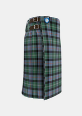 Traditional_MacFrog_Personal_Tartan_4561_kilt_right_image_with_pleated_design_and_adjustable_buckles_for_men