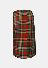 Traditional_MacGill_Tartan_1487_kilt_left_image_with_pleated_design_and_adjustable_buckles_for_men
