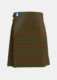 Traditional_MacGillivray_Hunting_Tartan_3371_kilt_front_image_with_pleated_design_and_adjustable_buckles_for_men