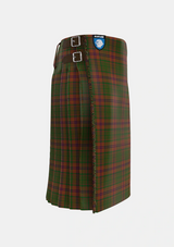 Traditional_MacGillivray_Hunting_Tartan_3371_kilt_right_image_with_pleated_design_and_adjustable_buckles_for_men