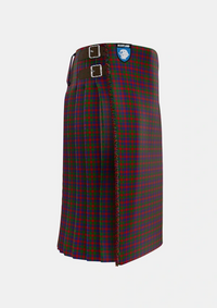 Traditional_MacGowan_Tartan_5681_kilt_right_image_with_pleated_design_and_adjustable_buckles_for_men