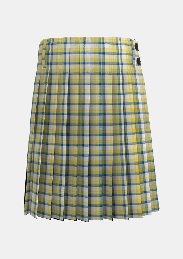 Traditional_MacGrath_Personal_Tartan_3375_kilt_back_image_with_pleated_design_and_adjustable_buckles_for_men