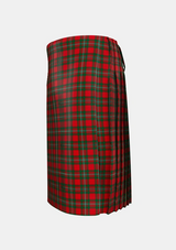 Traditional_MacGregor_3_Tartan_1114_kilt_left_image_with_pleated_design_and_adjustable_buckles_for_men