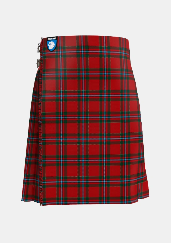 Traditional_MacIngust_Tartan_5912_kilt_front_image_with_pleated_design_and_adjustable_buckles_for_men
