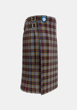 Traditional_MacInnes_Ancient_Hunting_Tartan_1614_kilt_right_image_with_pleated_design_and_adjustable_buckles_for_men