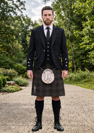 Traditional_MacInnes_Homecoming_Tartan_7815_Kilt_and_Argyle_Jacket_Kilt_Outfit_front_image