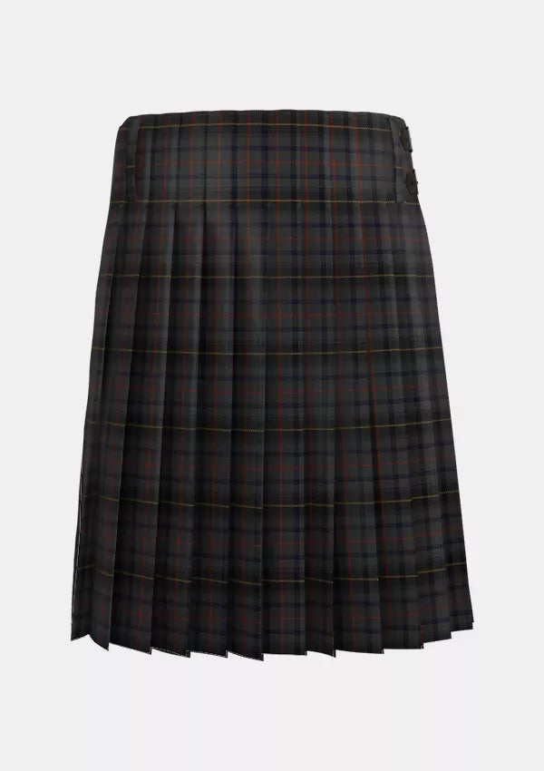 Traditional_MacInnes_Homecoming_Tartan_7815_kilt_back_image_with_pleated_design_and_adjustable_buckles_for_men