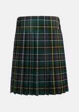 Traditional_MacInnes_Hunting_Tartan_kilt_back_image_with_pleated_design_and_adjustable_buckles_for_men