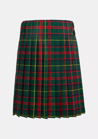 Traditional_MacIntosh_Hunting_Modern_Tartan_kilt_back_image_with_pleated_design_and_adjustable_buckles_for_men