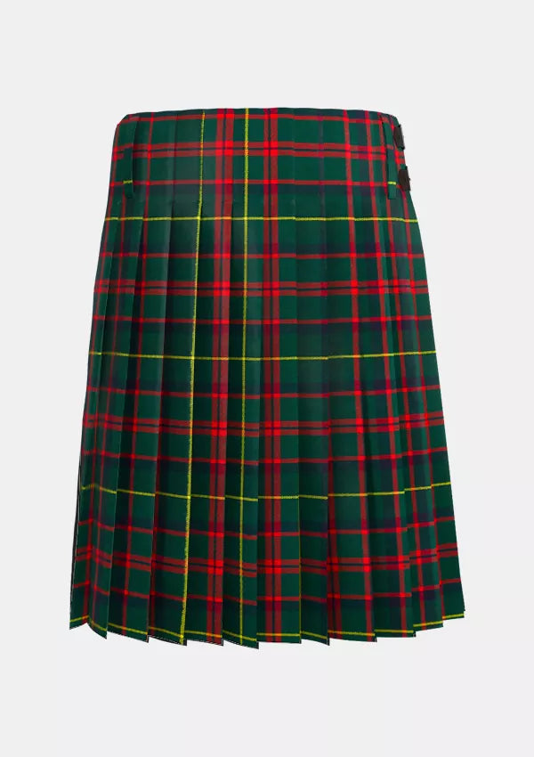 Traditional_MacIntosh_Hunting_Modern_Tartan_kilt_back_image_with_pleated_design_and_adjustable_buckles_for_men