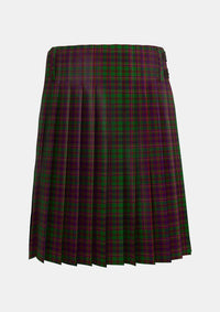 Traditional_MacIntyre_and_Glenorchy_Tartan_3395_kilt_back_image_with_pleated_design_and_adjustable_buckles_for_men