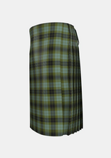 Traditional_MacIver_Family_Personal_Tartan_6087_kilt_left_image_with_pleated_design_and_adjustable_buckles_for_men