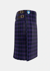 Traditional_MacIver_of_Strome_Personal_Tartan_5810_kilt_right_image_with_pleated_design_and_adjustable_buckles_for_men