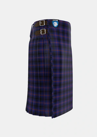 Traditional_MacIver_of_Strome_Personal_Tartan_5810_kilt_right_image_with_pleated_design_and_adjustable_buckles_for_men