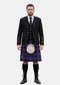 Traditional_MacIver_of_Strome_Tartan_Kilt_and_Argyle_Jacket_Kilt_Outfits_front_image