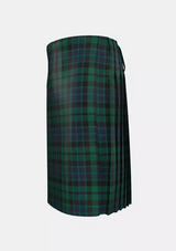 Traditional_MacKay_Modern_Tartan_kilt_left_image_with_pleated_design_and_adjustable_buckles_for_men