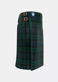 Traditional_MacKay_Modern_Tartan_kilt_right_image_with_pleated_design_and_adjustable_buckles_for_men