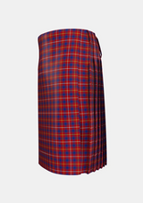 Traditional_MacKeever_Tartan_5939_kilt_left_image_with_pleated_design_and_adjustable_buckles_for_men