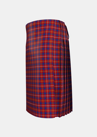 Traditional_MacKeever_Tartan_5939_kilt_left_image_with_pleated_design_and_adjustable_buckles_for_men