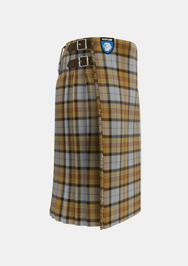 Traditional_MacKellar_Dress_Reproduction_colours_Tartan_1311_kilt_right_image_with_pleated_design_and_adjustable_buckles_for_men