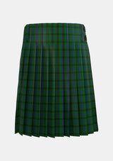 Traditional_MacKendrick_Tartan_3404_kilt_back_image_with_pleated_design_and_adjustable_buckles_for_men