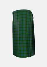 Traditional_MacKendrick_Tartan_3404_kilt_left_image_with_pleated_design_and_adjustable_buckles_for_men