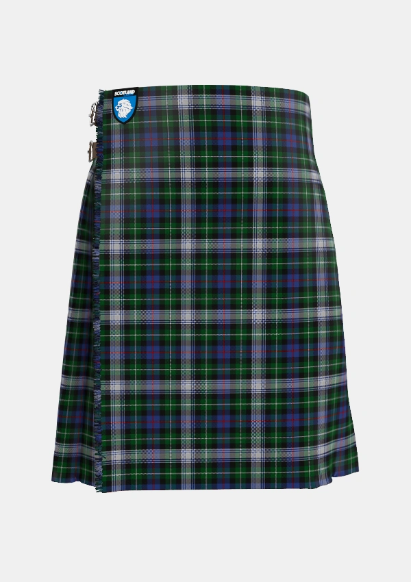 Traditional_MacKenzie_Dress_2_Tartan_1565_kilt_front_image_with_pleated_design_and_adjustable_buckles_for_men