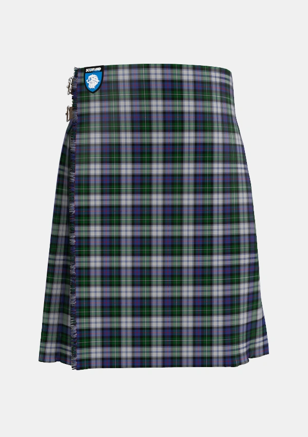Traditional_MacKenzie_Dress_4_Tartan_1981_kilt_front_image_with_pleated_design_and_adjustable_buckles_for_men