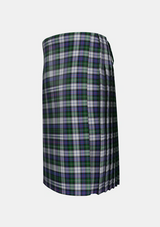 Traditional_MacKenzie_Dress_4_Tartan_1981_kilt_left_image_with_pleated_design_and_adjustable_buckles_for_men