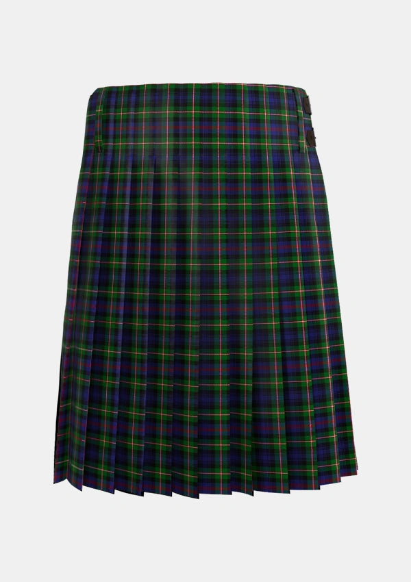 Traditional_MacKenzie_Morgan_Tartan_6068_kilt_back_image_with_pleated_design_and_adjustable_buckles_for_men