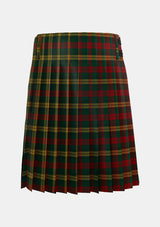 Traditional_MacKillen_Tartan_3422_kilt_back_image_with_pleated_design_and_adjustable_buckles_for_men