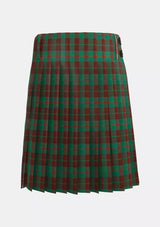 Traditional_MacKinnon_Hunting_Tartan_kilt_back_image_with_pleated_design_and_adjustable_buckles_for_men