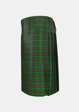 Traditional_MacKintosh_Hunting_Tartan_544_kilt_left_image_with_pleated_design_and_adjustable_buckles_for_men